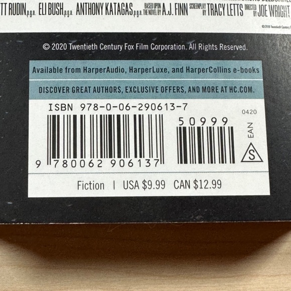 THE WOMAN IN THE WINDOW Paperback Buy 1 for $9, 2 for $14, 3 for $18 - Picture 3 of 4